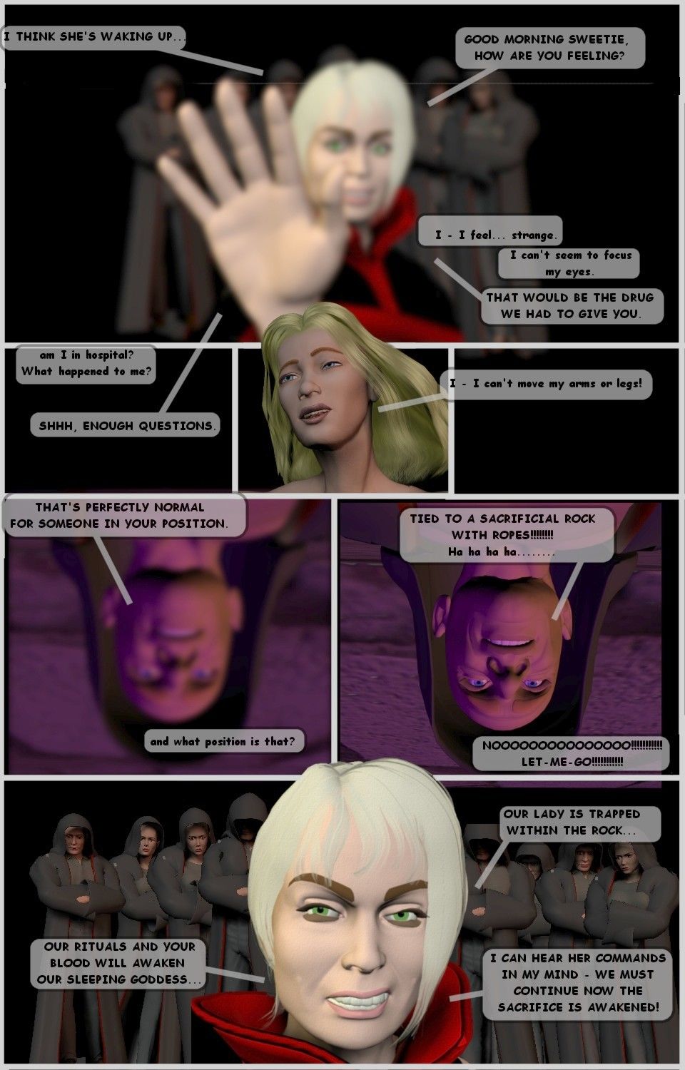 Cat fight Central-Sacrifice page 2