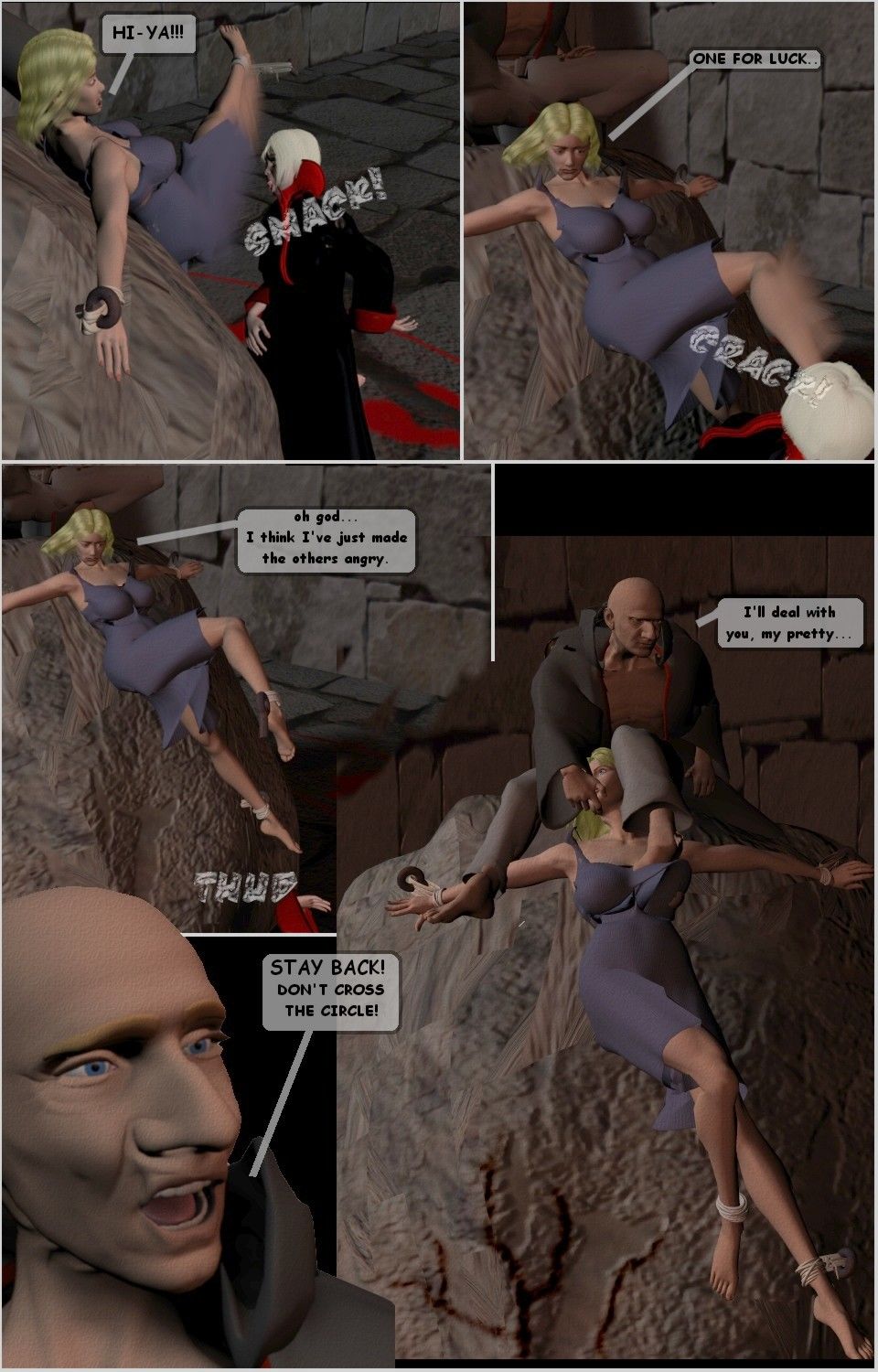 Cat fight Central-Sacrifice page 4