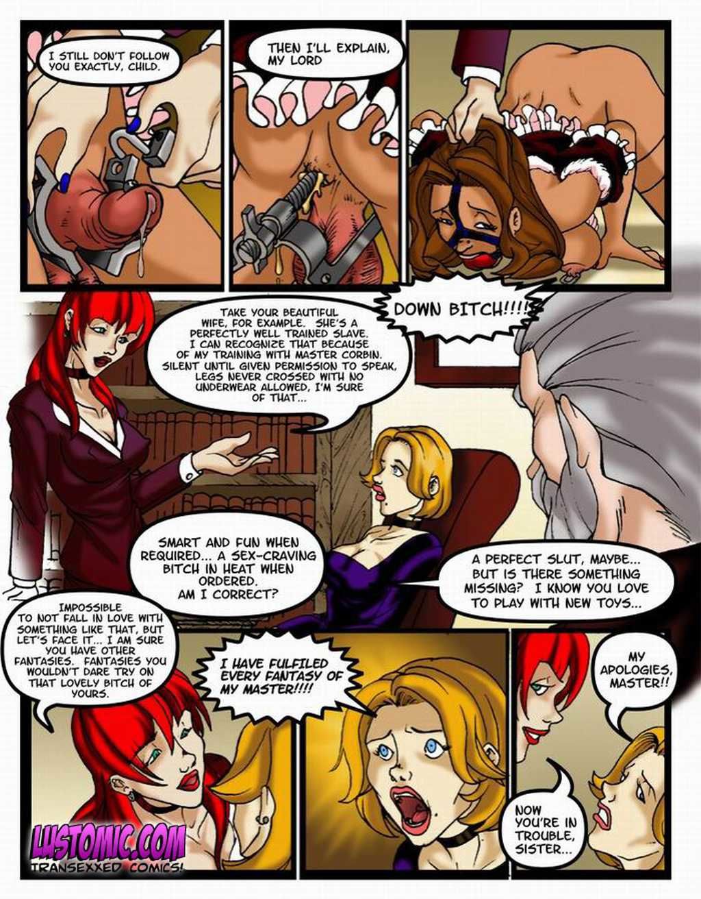 Lustomic - Orchid Garden 1 - BDSM page 4