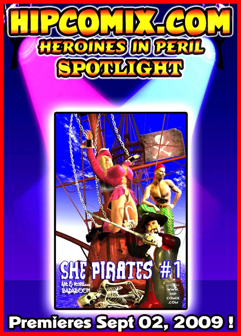 Busty Girl 3D Sex Comics-She Pirates 1 page 2