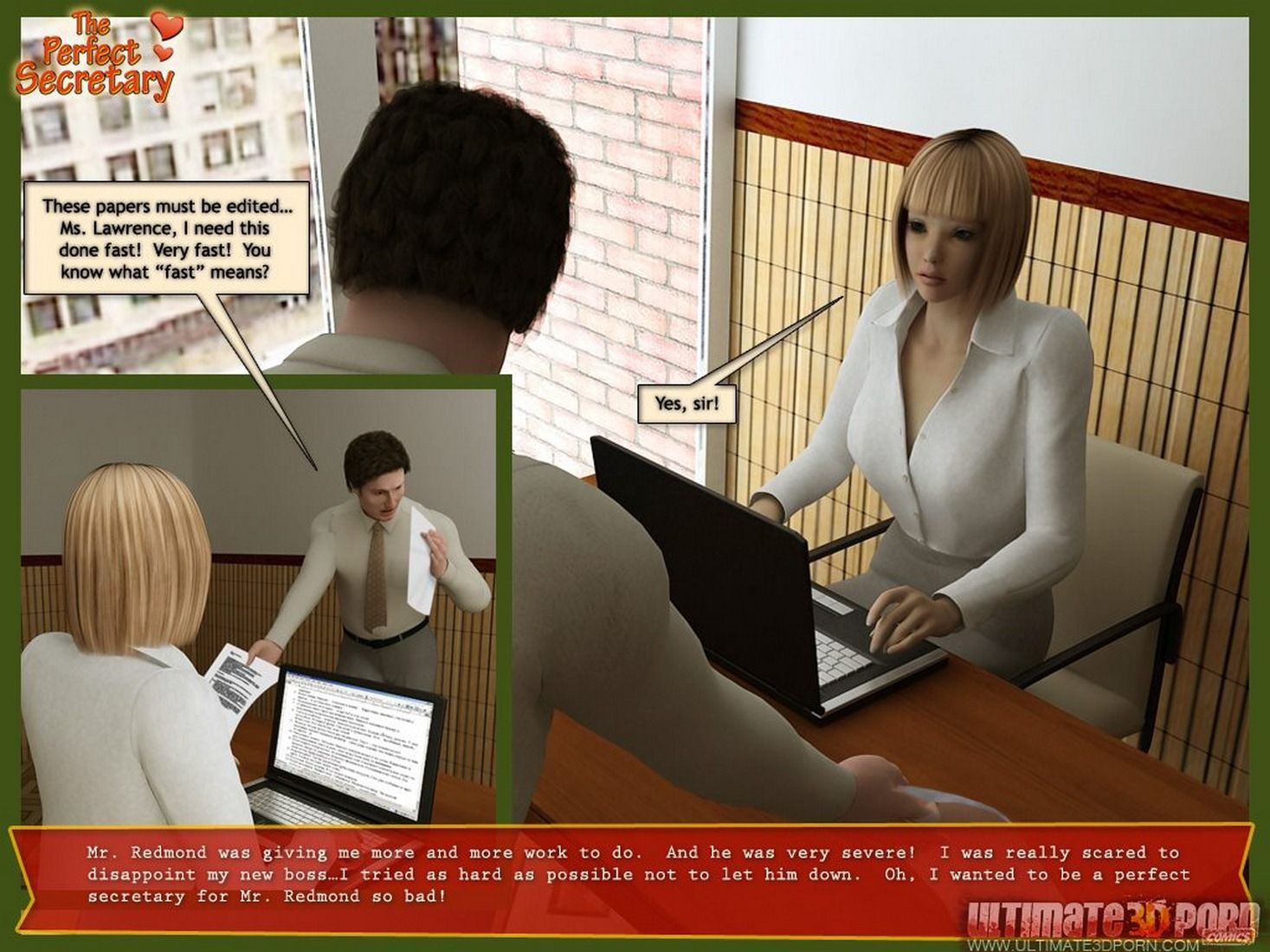 Ultimate 3D Porn Comics-The Perfect Secretary page 14