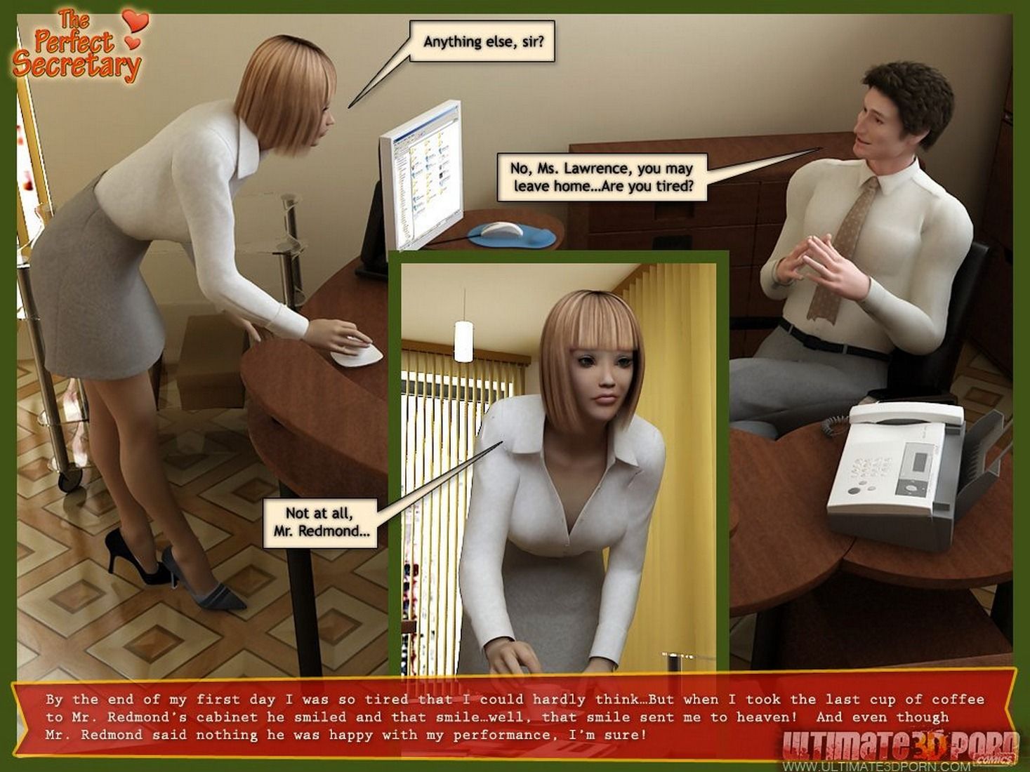 Ultimate 3D Porn Comics-The Perfect Secretary page 16