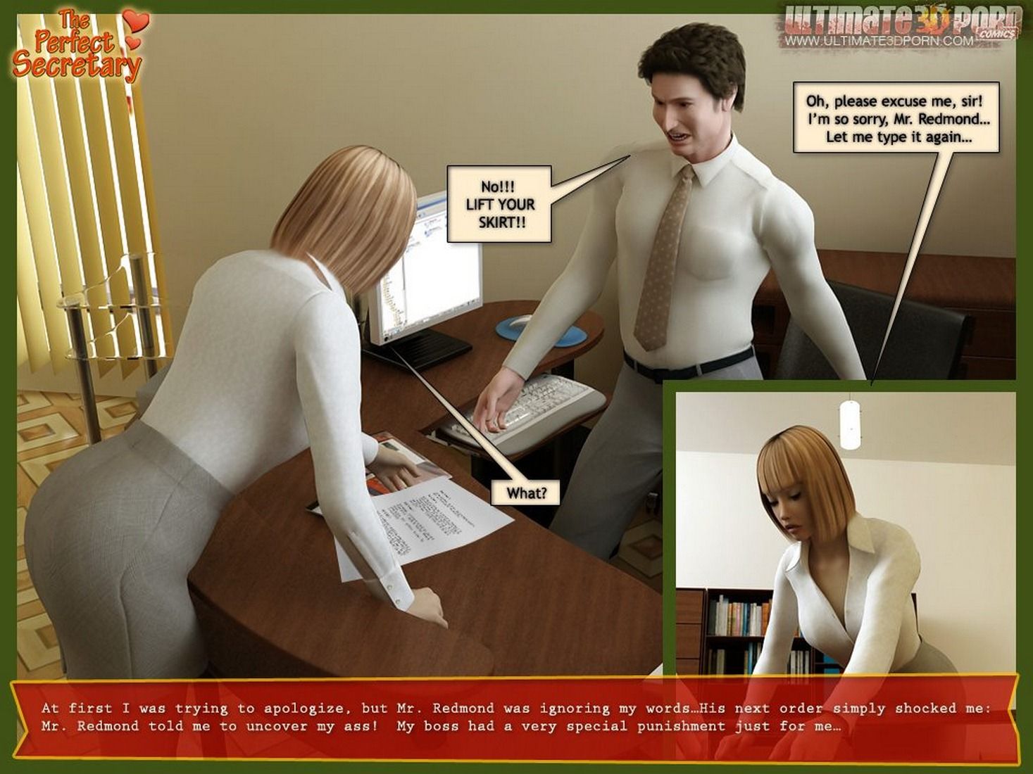 Ultimate 3D Porn Comics-The Perfect Secretary page 19