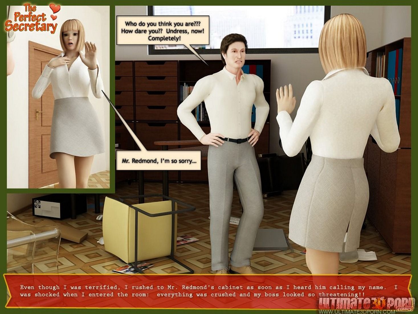 Ultimate 3D Porn Comics-The Perfect Secretary page 56
