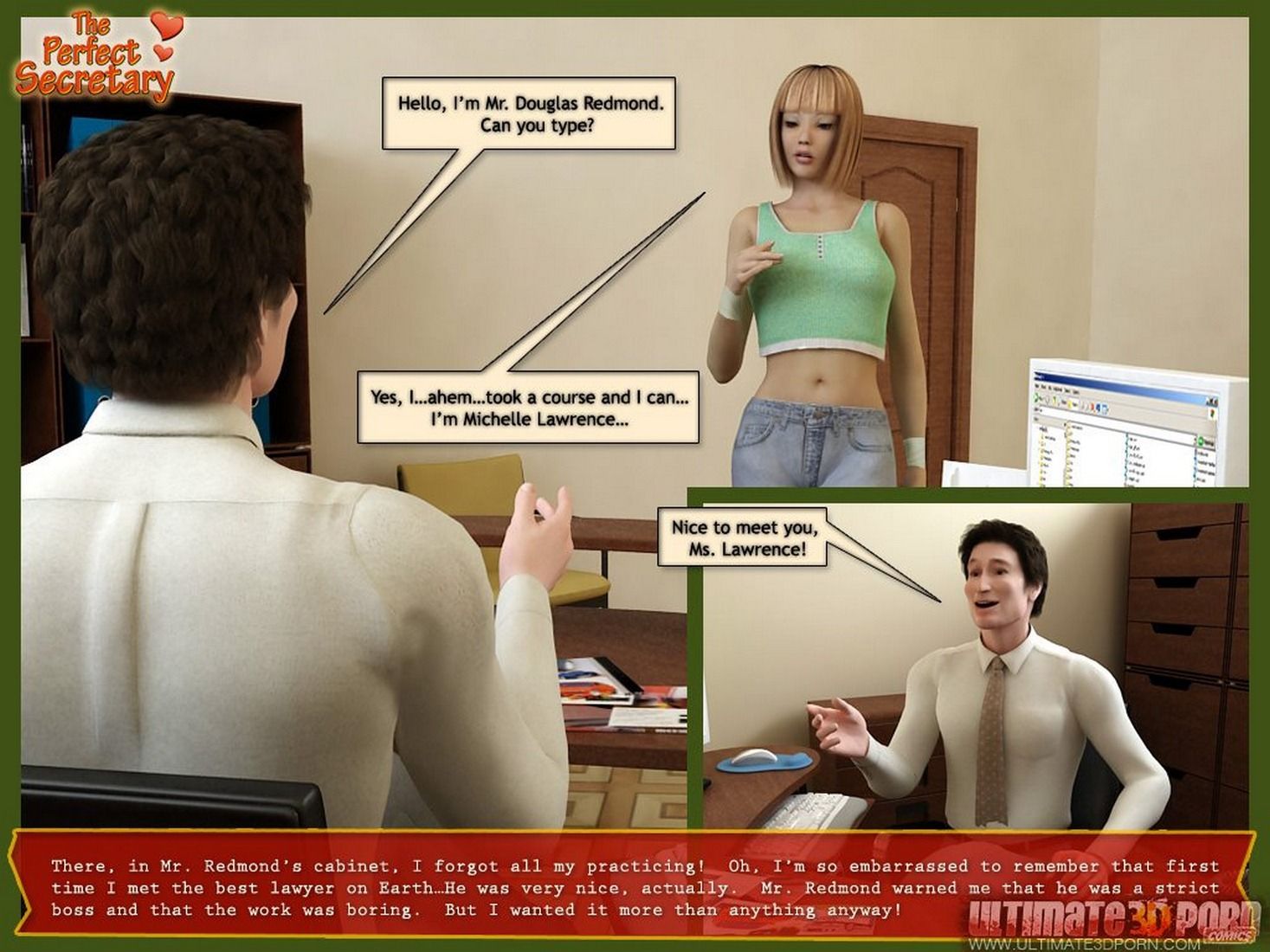 Ultimate 3D Porn Comics-The Perfect Secretary page 7