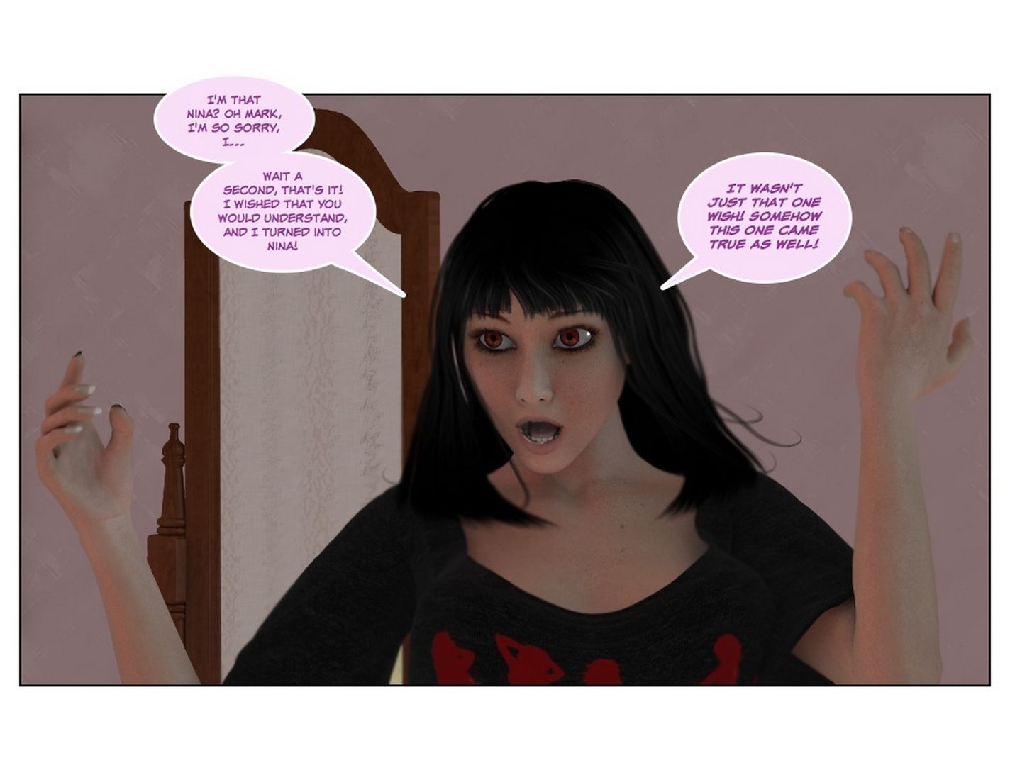 3D Adult XXX Sex Comics-The Wish-II page 22