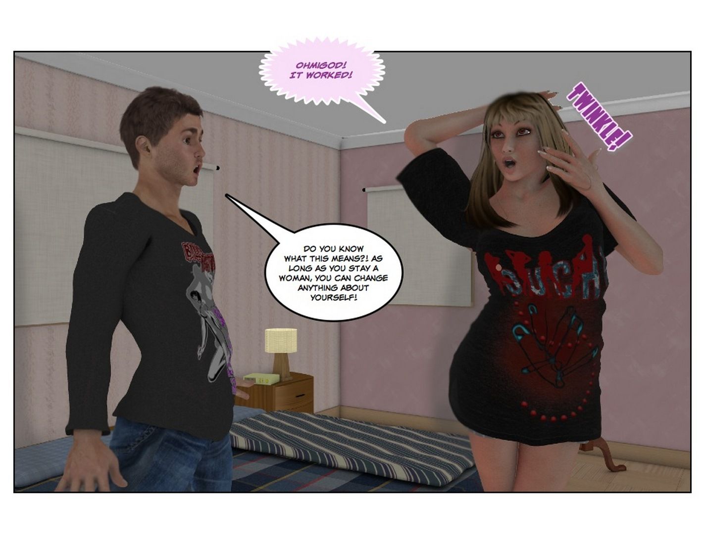 3D Adult XXX Sex Comics-The Wish-II page 26