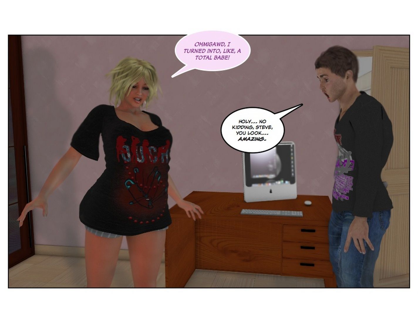 3D Adult XXX Sex Comics-The Wish-II page 40