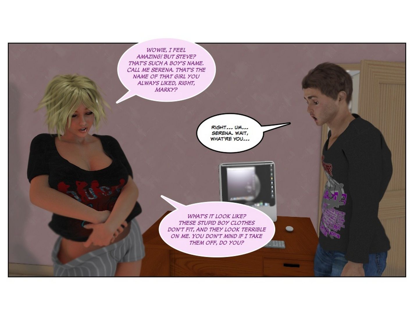 3D Adult XXX Sex Comics-The Wish-II page 41