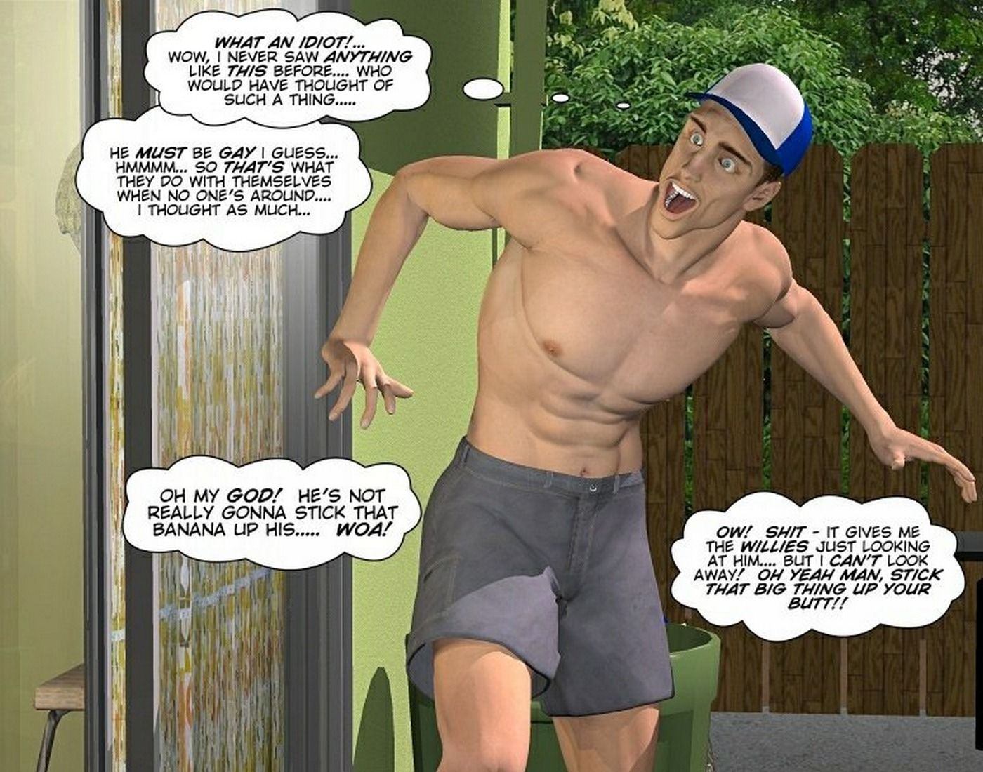 Gay 3D Porn Comics-CumingOut page 15