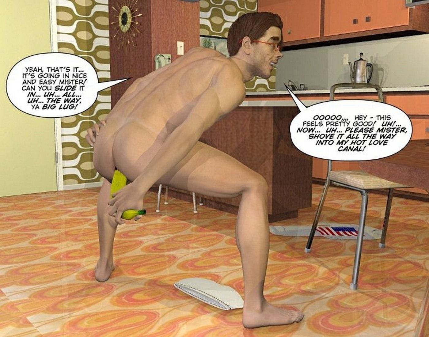 Gay 3D Porn Comics-CumingOut page 16