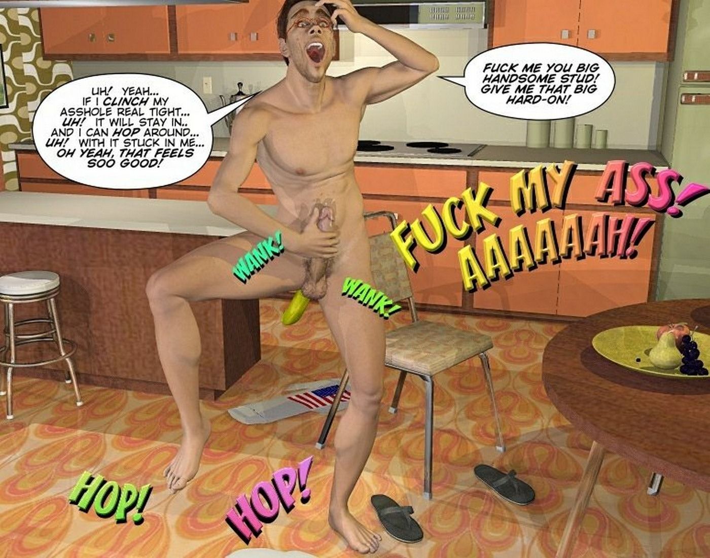 Gay 3D Porn Comics-CumingOut page 17
