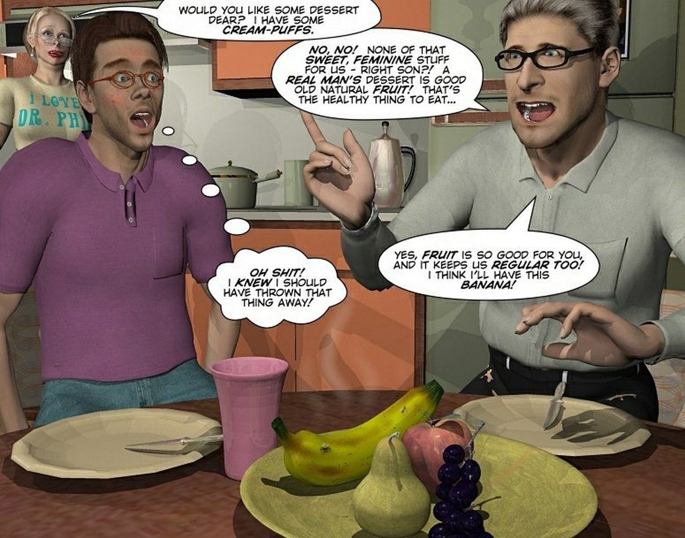 Gay 3D Porn Comics-CumingOut page 27
