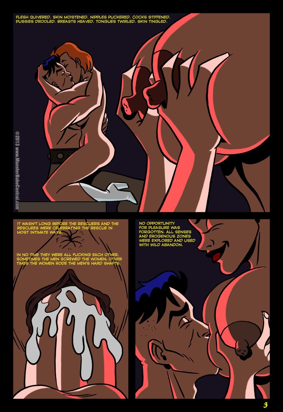 Monster Babe Central-Physical Rescue page 3