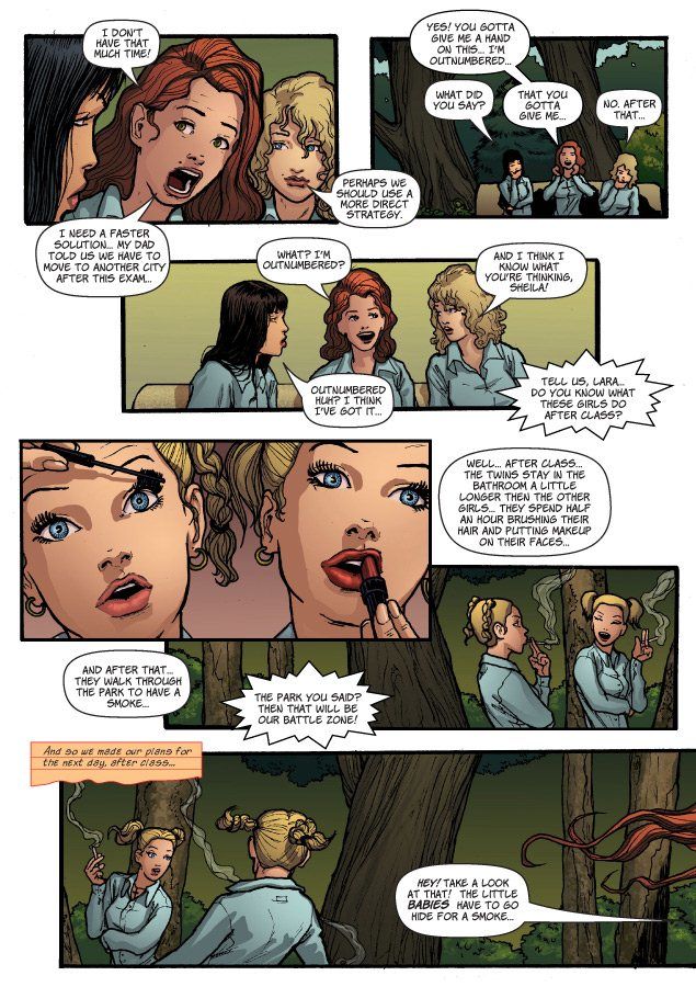 School girls Revenge 11 page 8