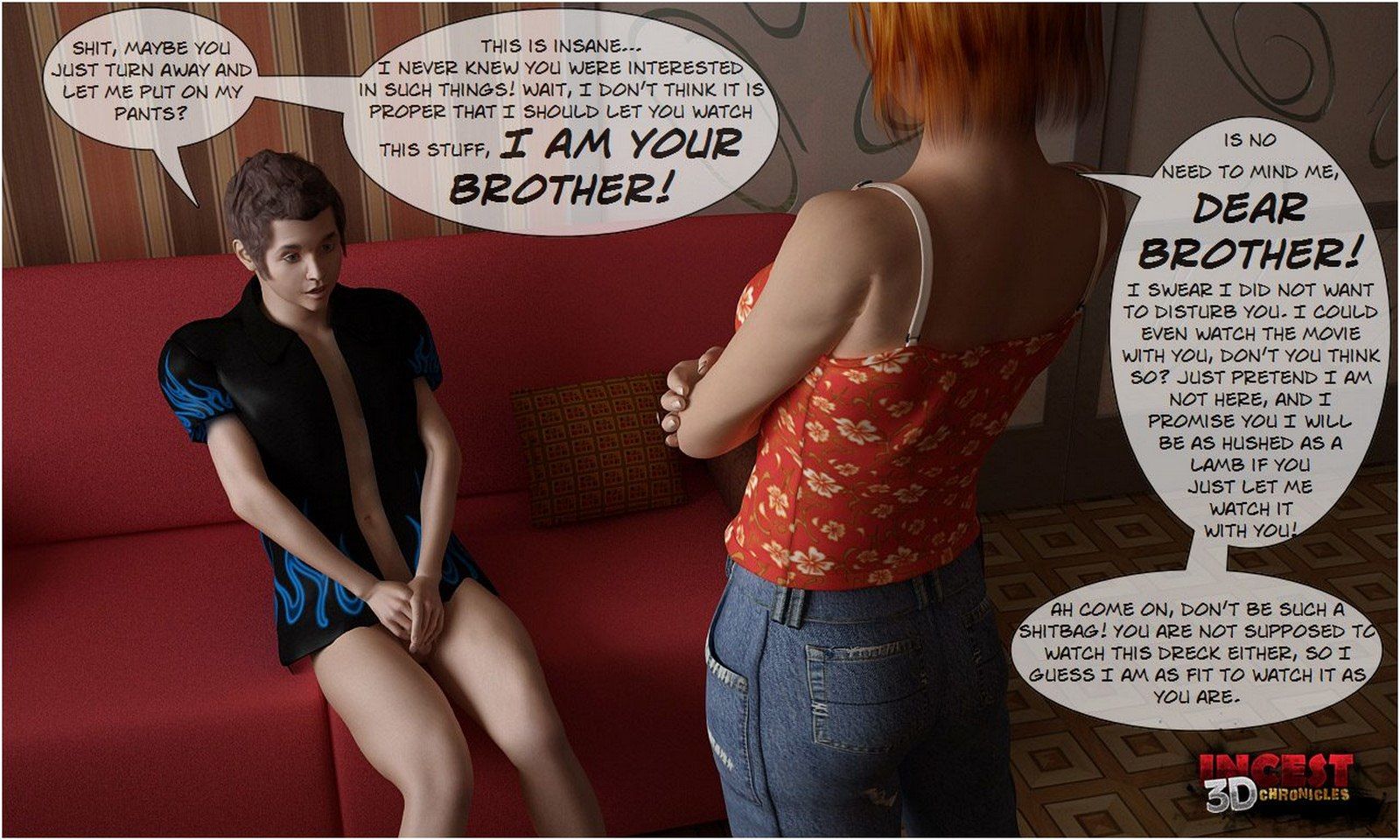 Incest 3D Sex Comics-First.Lessons.From.Mrs.Pg page 13