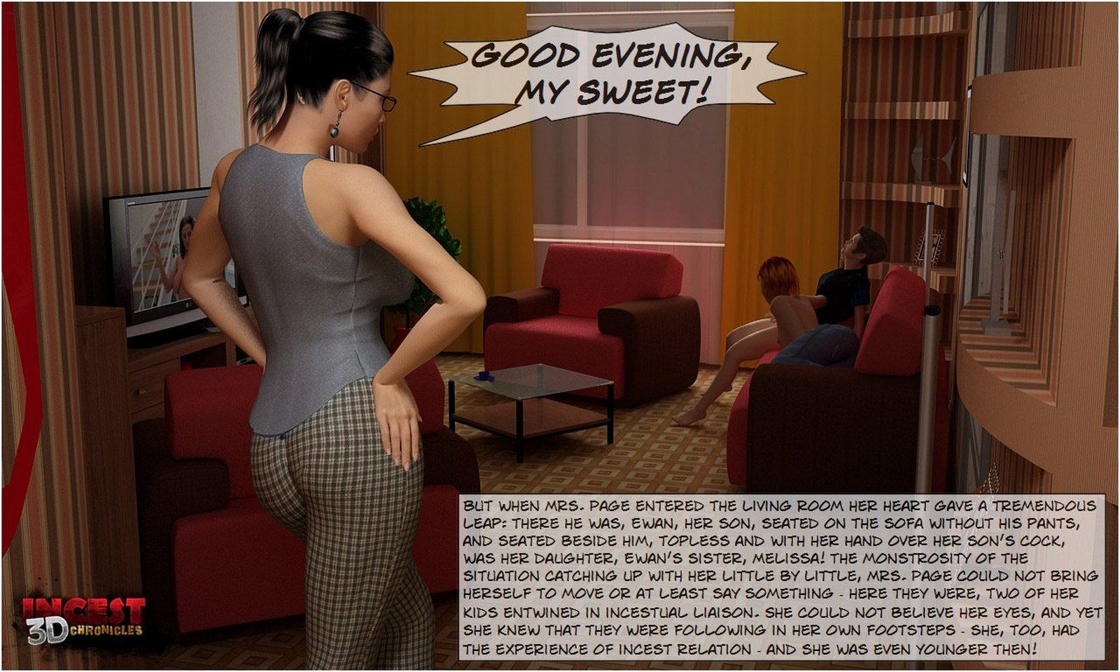 Incest 3D Sex Comics-First.Lessons.From.Mrs.Pg page 26