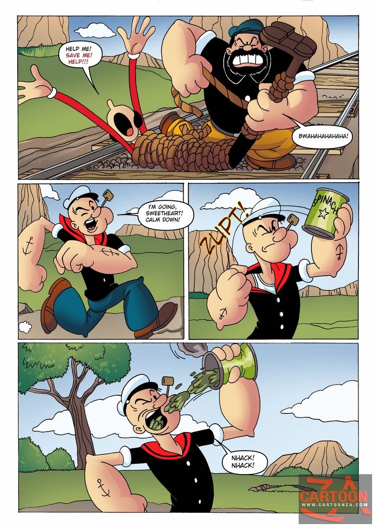 CartoonZA - Popeye the sailor man page 1
