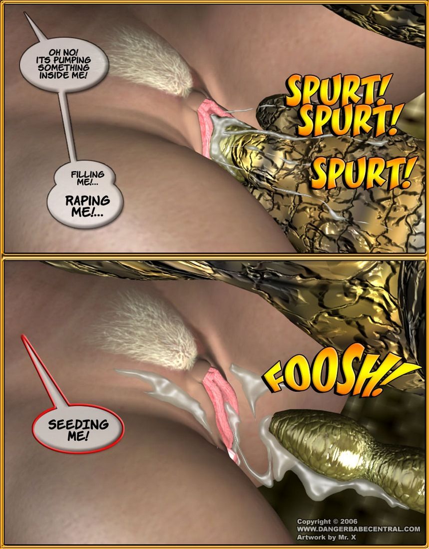 Jungle Babe and Wild Girl vs White Slavers-3D page 35