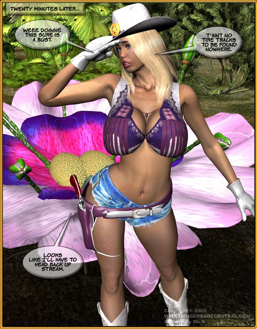 Jungle Babe and Wild Girl vs White Slavers-3D page 5