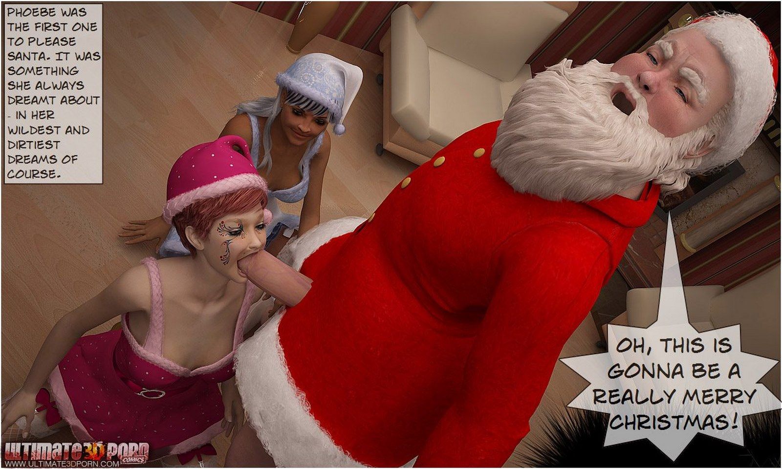3D-How Santa Celebrated Christmas page 13