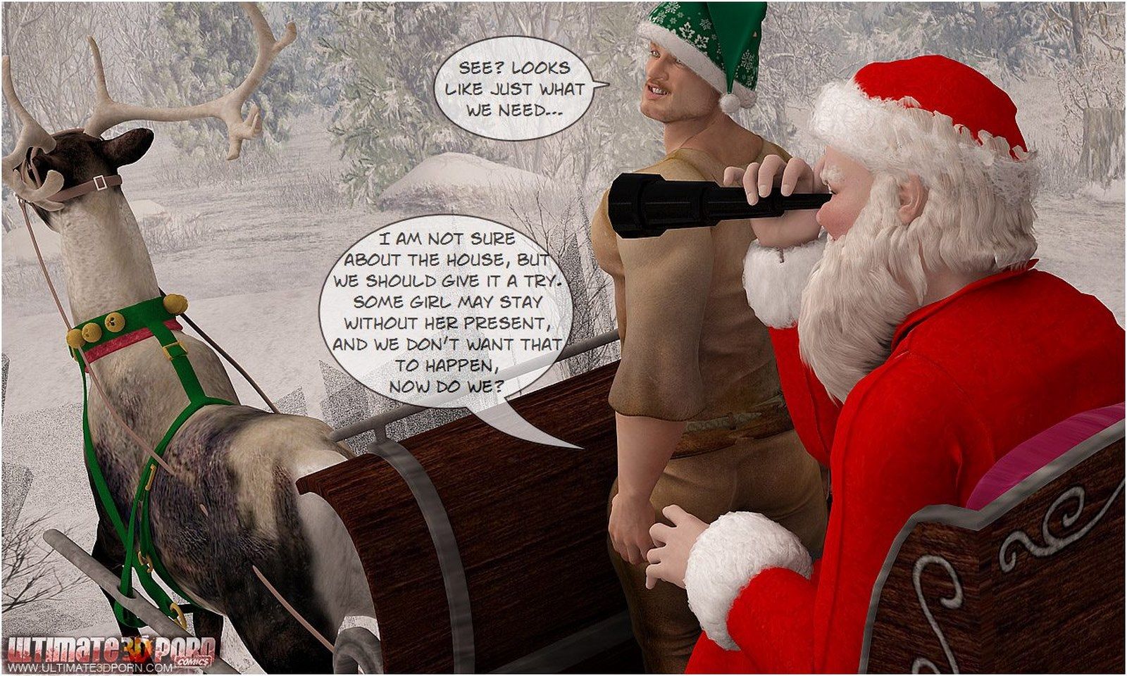 3D-How Santa Celebrated Christmas page 3