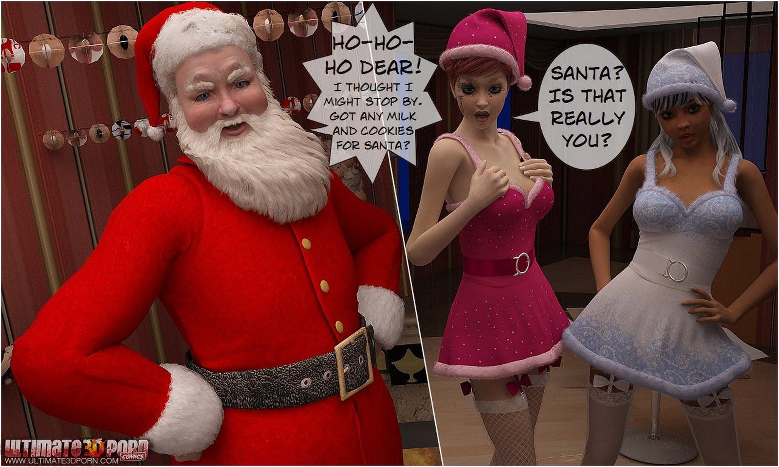 3D-How Santa Celebrated Christmas page 7