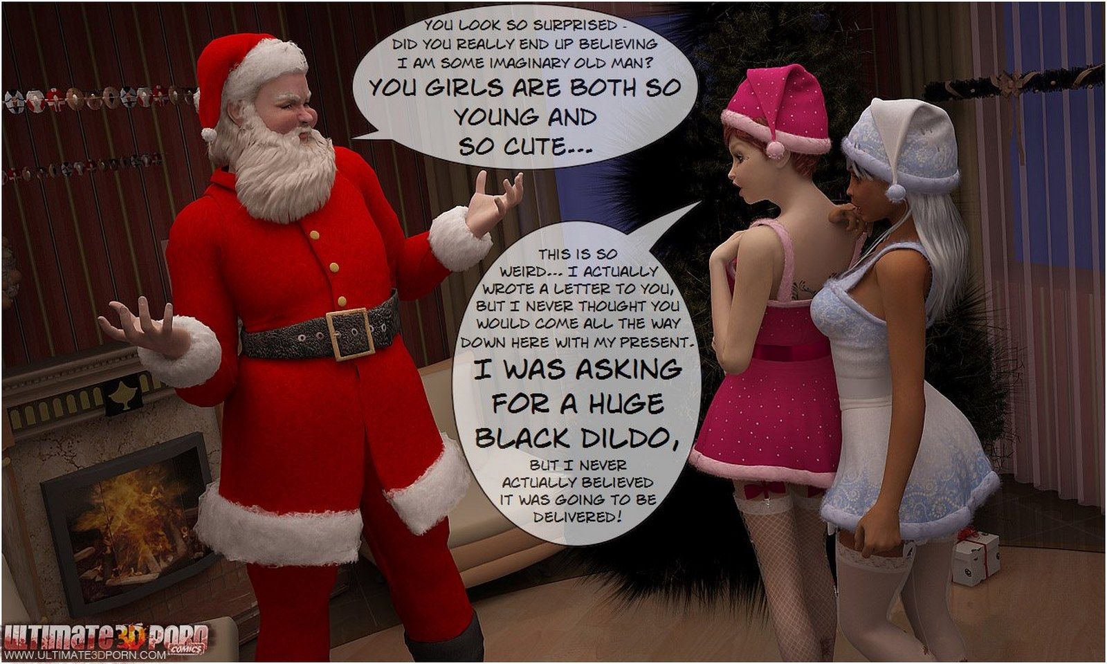 3D-How Santa Celebrated Christmas page 8