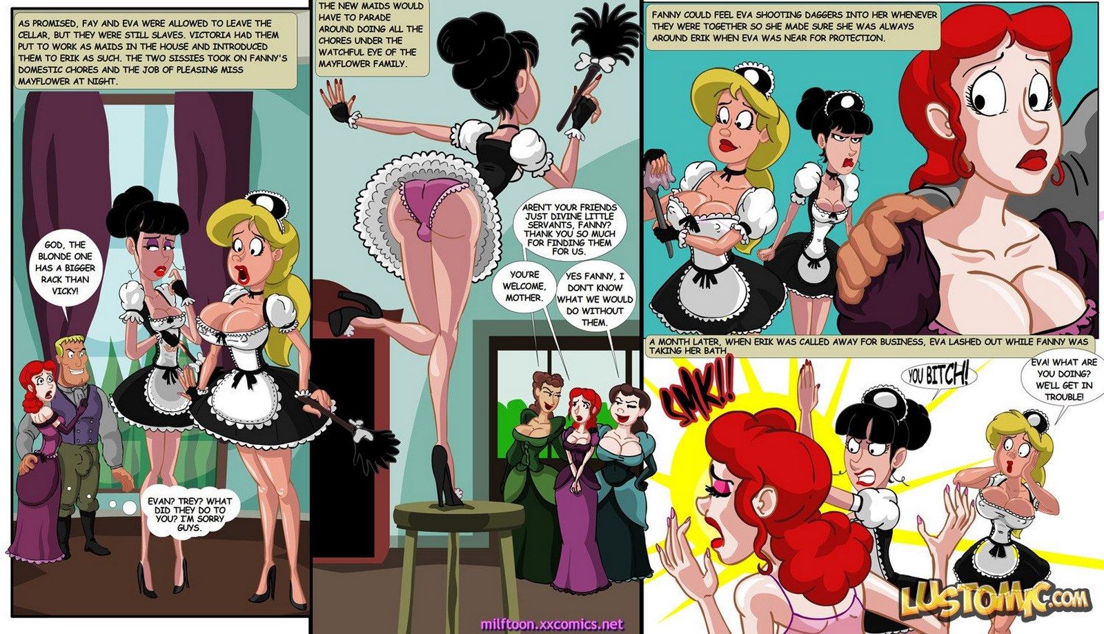 Lustomic-Fanny and the Mayflower Maids page 15