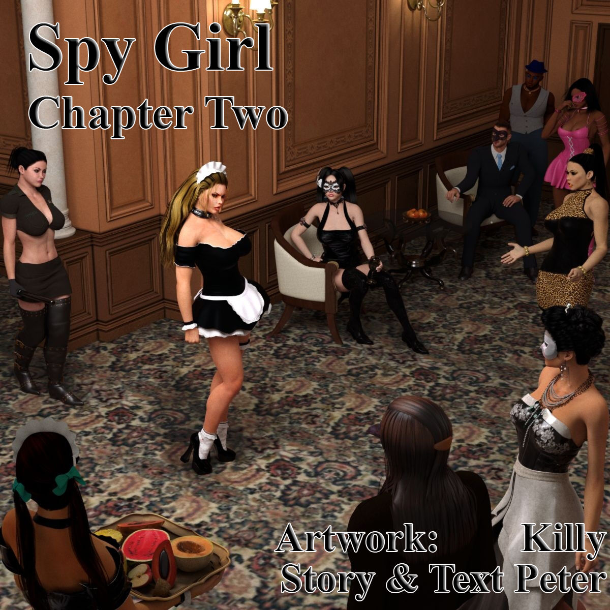 Spy Girl Part 2 page 1