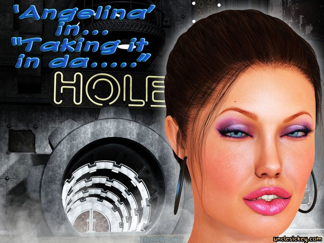 3D-Angelina-Taking it Hole page 1
