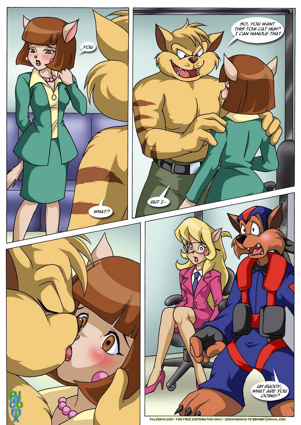 Palcomix-Furry Adult Sex-Swat Kats - Busted page 5
