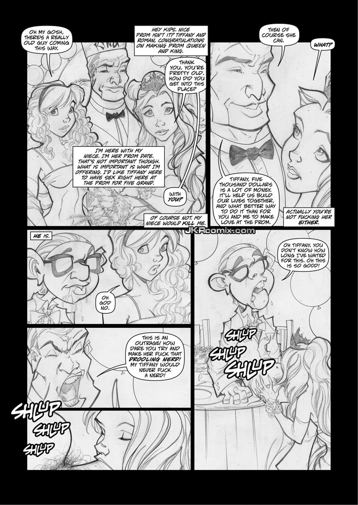JKR Adult Comix-The Moneymaker 6 page 2