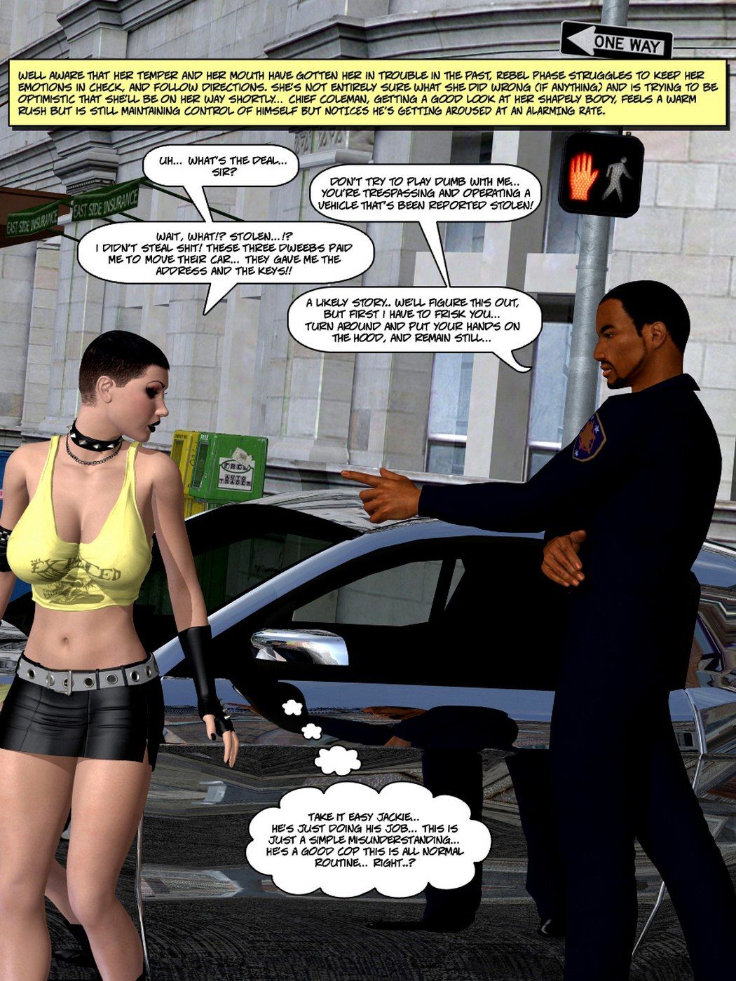 Metrobay Comix-Policeman Fuck a Girl page 4