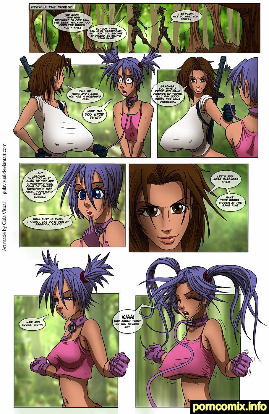 [GULAVISUAL] Morphing Girl (COMPLETE) page 2