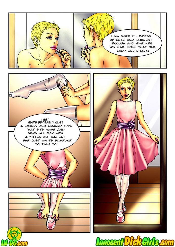Innocent Dickgirl-Candy For The Landlady page 4