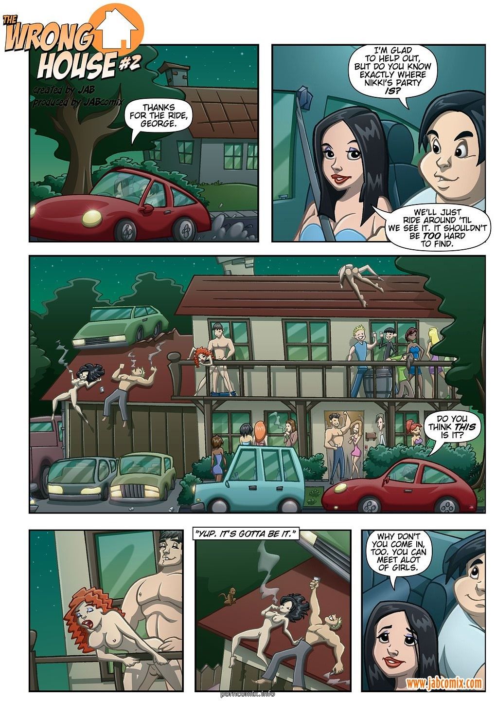 The Wrong House 1-2, Jab Comix page 11