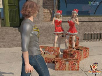 Sheanimale-3D-A Shemale Christmas cover