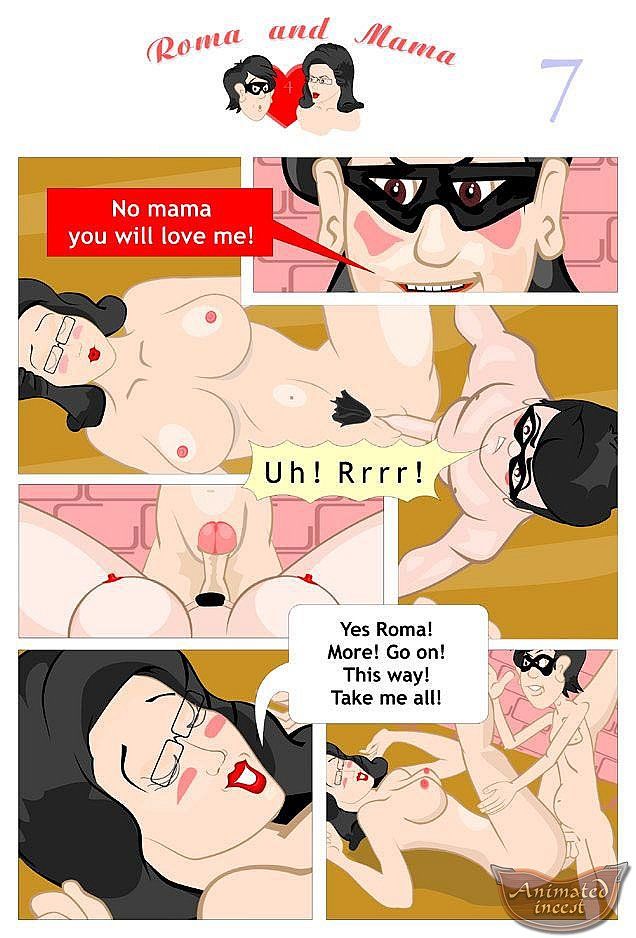 Mom is ashamed of done - Animated Incest page 7