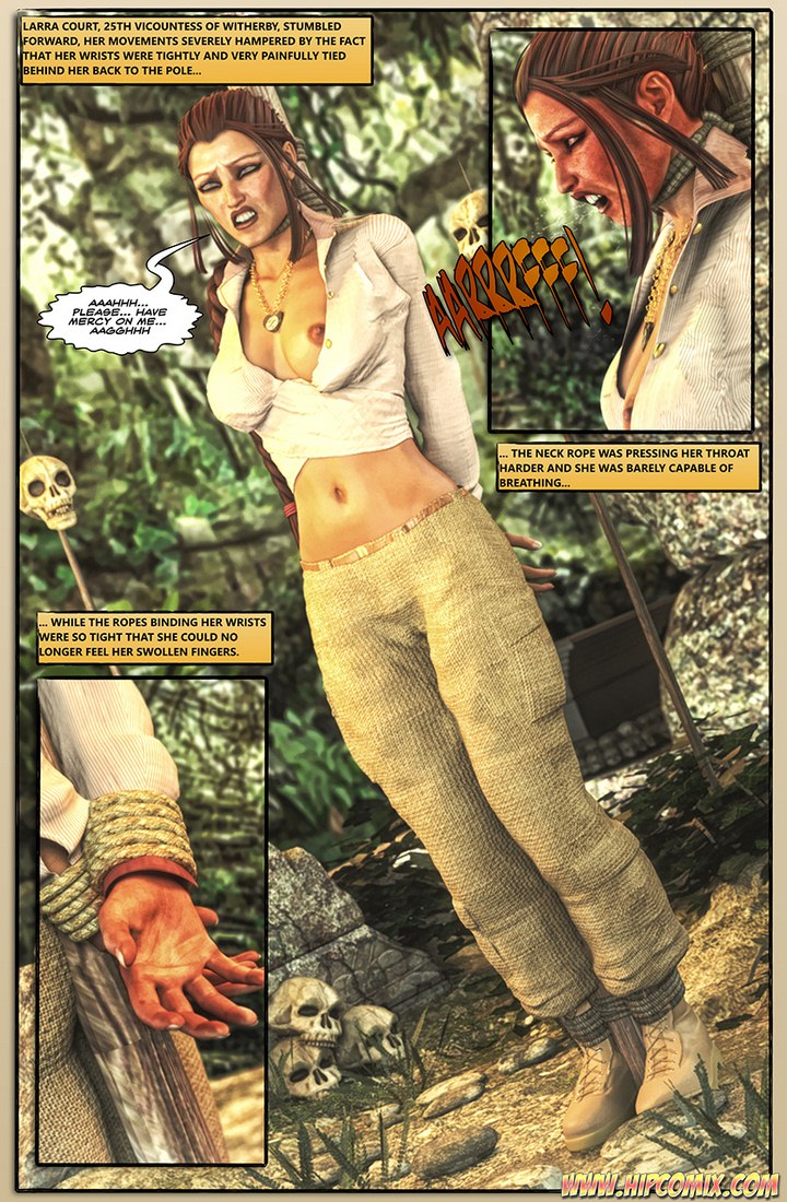 Lara Croft-Larra Court-The Begging page 6