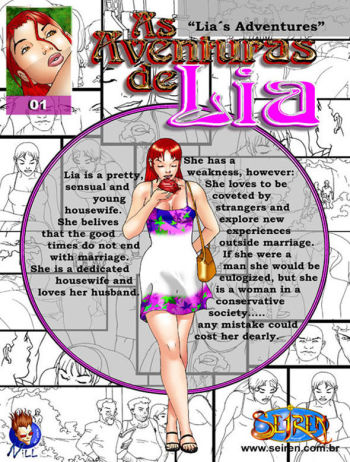 Seiren - Lia's Adventures 01 (English ) cover