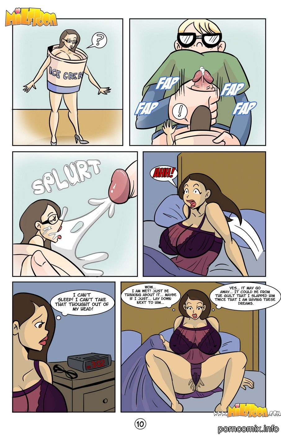 Milftoon - Business Before Pleasure page 10