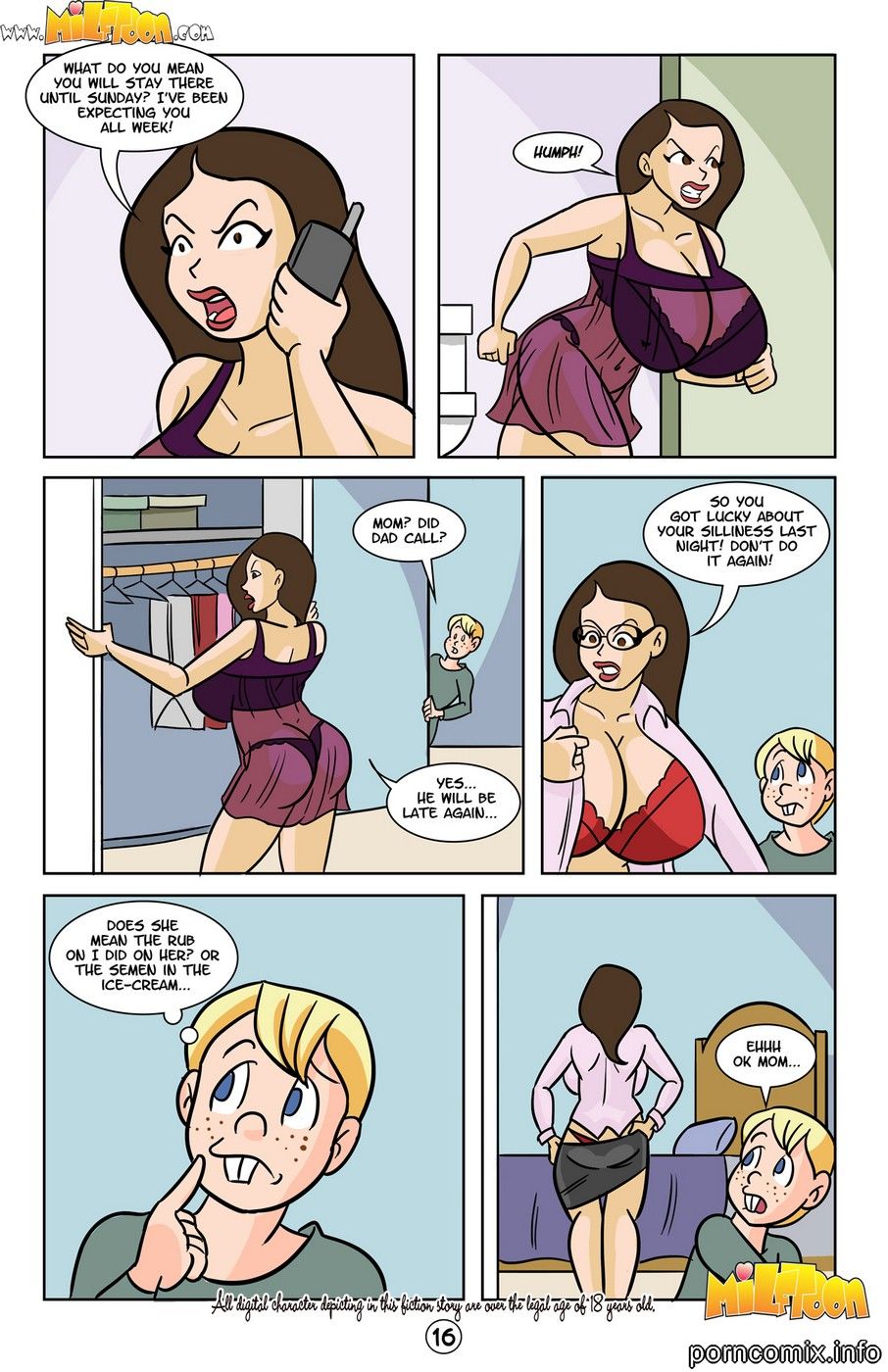 Milftoon - Business Before Pleasure page 16