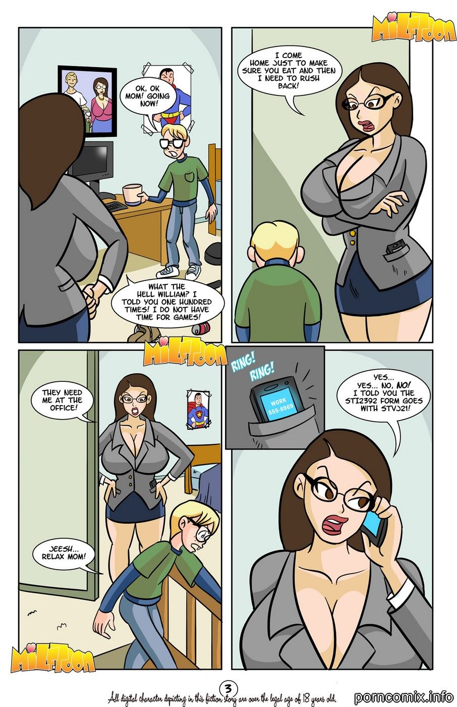 Milftoon - Business Before Pleasure page 3