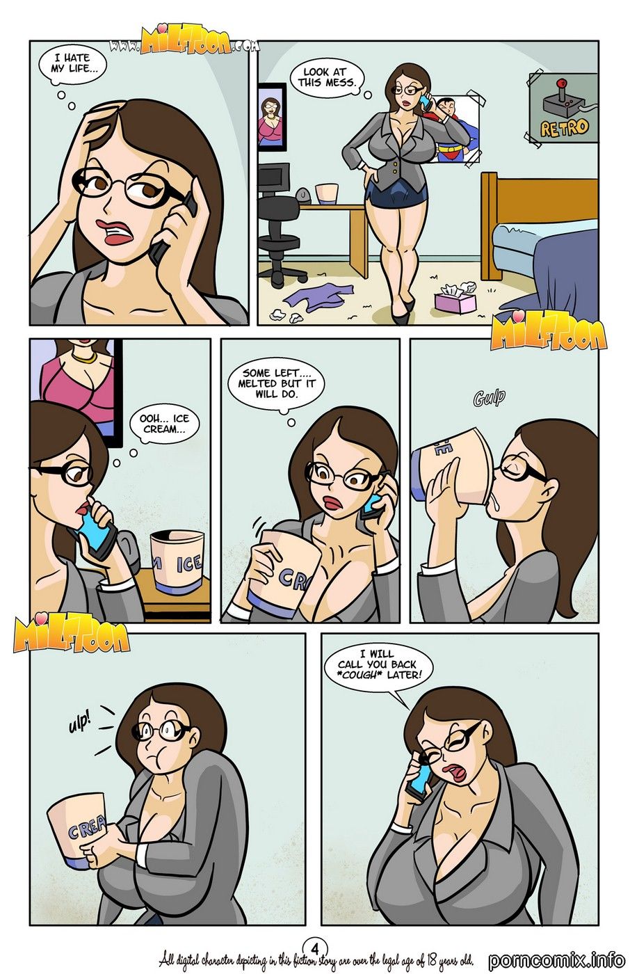 Milftoon - Business Before Pleasure page 4