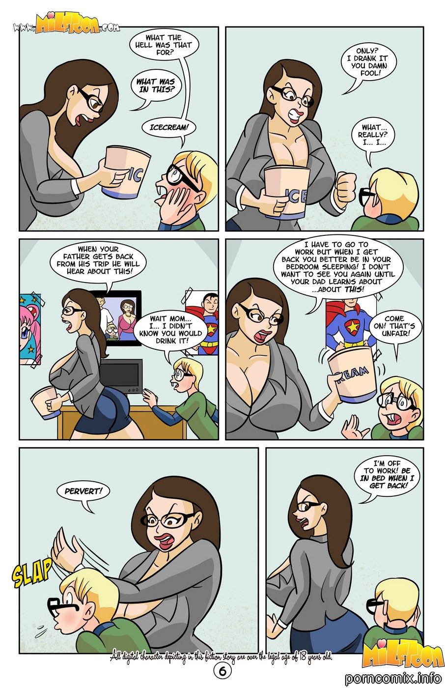 Milftoon - Business Before Pleasure page 6