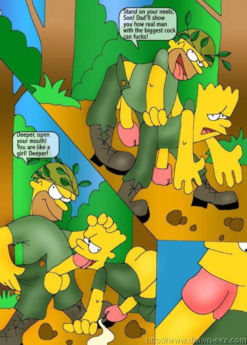 Simpsons visit Flintstones-Cartoon incest page 17