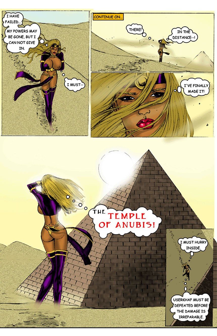Sahara 2 The Mummy - 9 Superheroine page 18