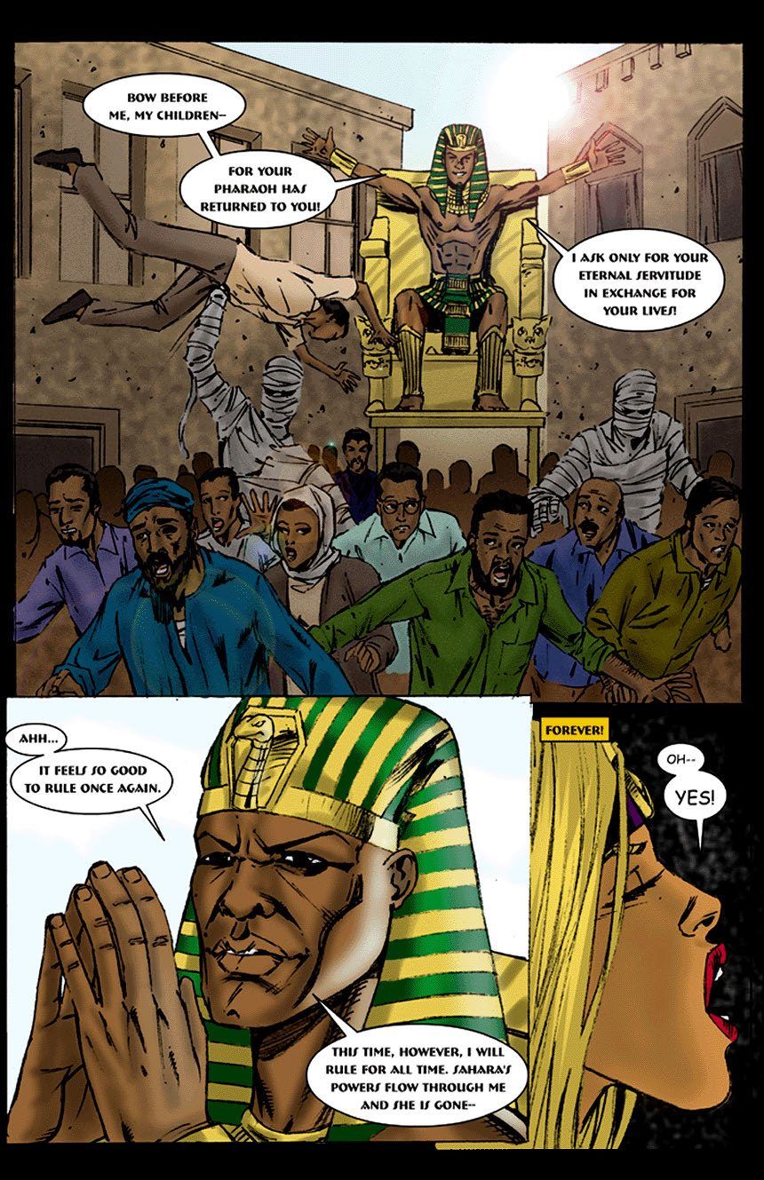 Sahara 2 The Mummy - 9 Superheroine page 20