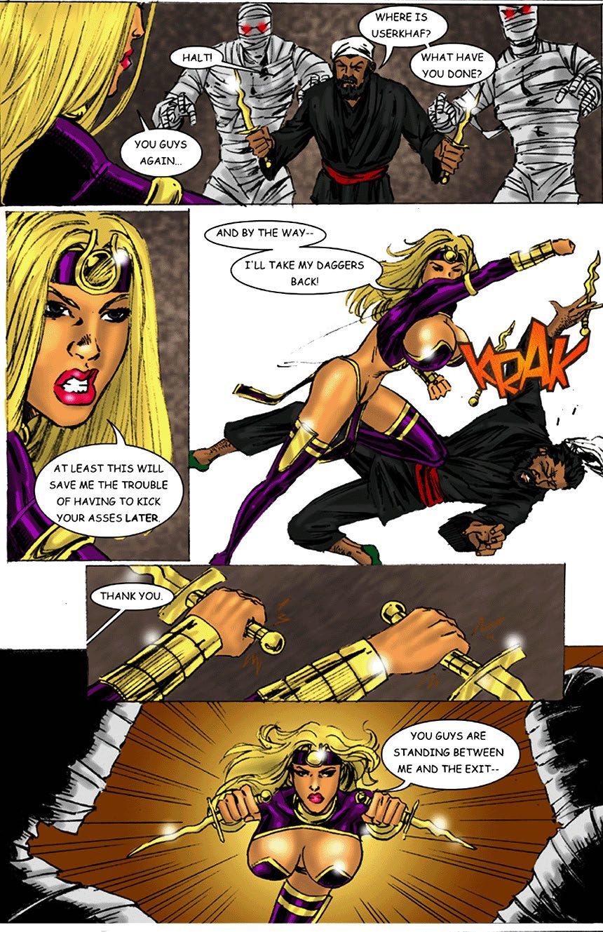 Sahara 2 The Mummy - 9 Superheroine page 35